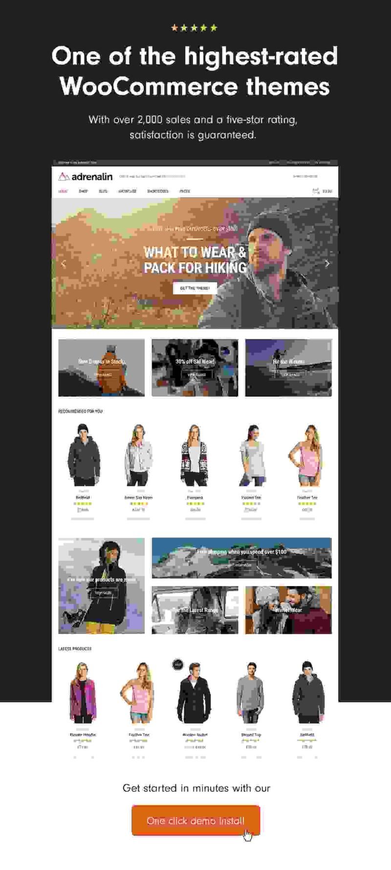 Adrenalin Multi-Purpose WooCommerce Theme, its features, benefits, and setup guide. Learn how to optimize your online store for success