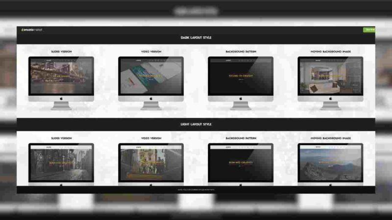 Ananke, a visually striking one-page WordPress theme with parallax scrolling effects, designed for creating engaging and modern websites with ease