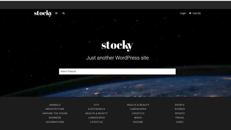 Stocky - A Stock Photography Marketplace Theme for stock photography marketplaces. Features advanced search, customizable listings, e-commerce integration