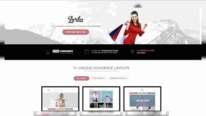 ZORKA - Wonderful Fashion WooCommerce Theme stunning WordPress designed for fashion and apparel stores with elegant design customization options