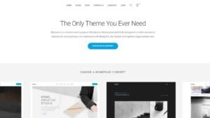Bateaux - Creative Multi-Purpose WordPress Theme features for creating versatile and stylish websites Explore its design options performance SEO features