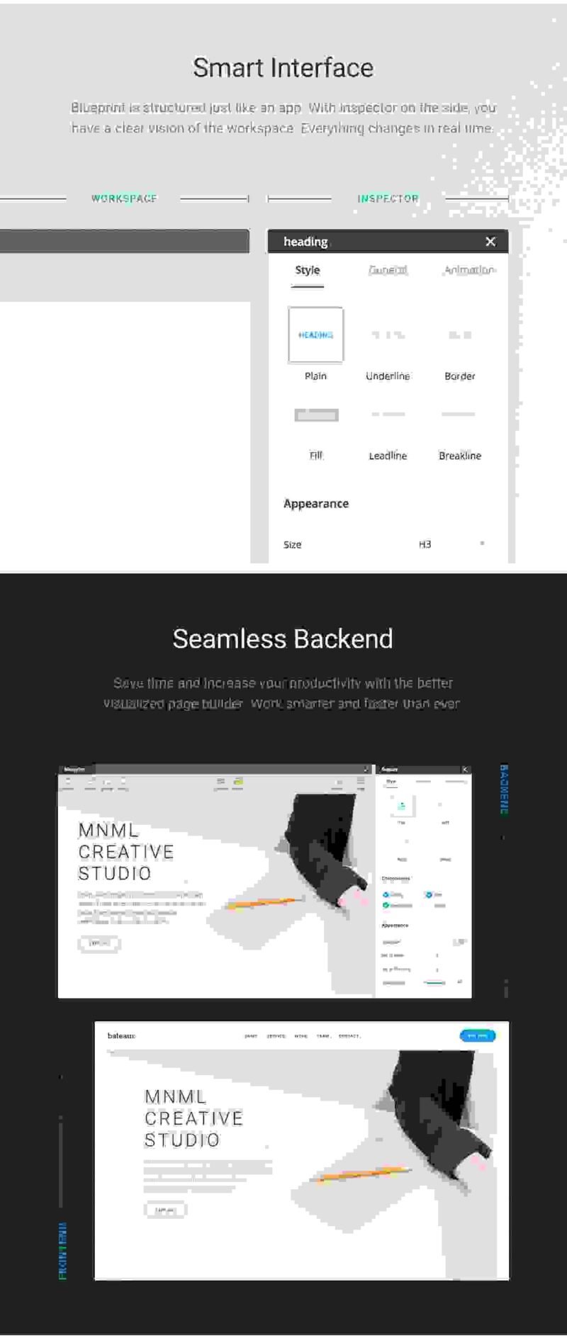Bateaux - Creative Multi-Purpose WordPress Theme features for creating versatile and stylish websites Explore its design options performance SEO features