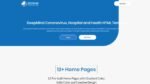 DeepMind Coronavirus Hospital and Heath HTML Template v2.0 offering pandemic-specific tools, SEO optimization, and appointment booking features
