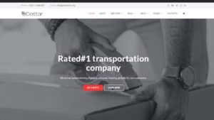 Explore the Destar - Transportation and Logistics HTML5 Template v1.0, designed for shipping and logistics companies. Discover its features for professional