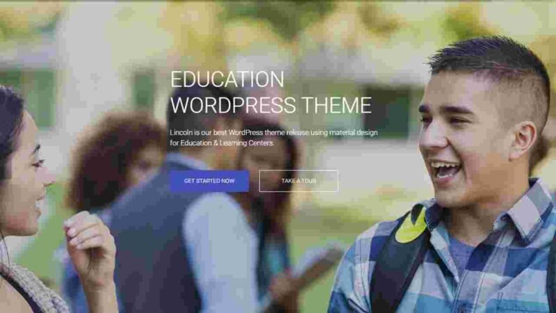Explore the features and benefits of Lincoln - Education Material Design WordPress Theme optimized for educational institutions offering course management