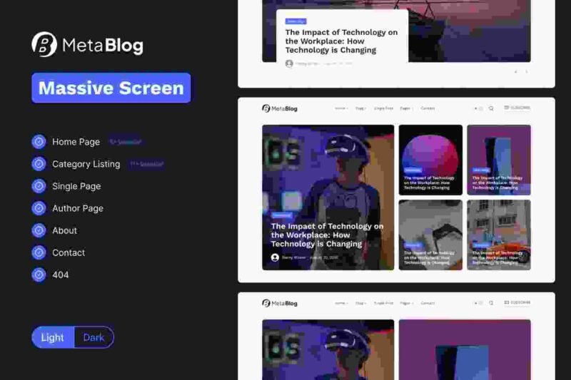 Discover Metablog - a headless WordPress blog with Nextjs, offering superior performance, flexibility, and SEO optimization for modern bloggers