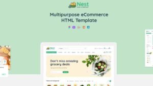 Discover Nest - Multipurpose eCommerce HTML Template v6.0 powerful and flexible solution for creating a fully-functional online store. Learn about its